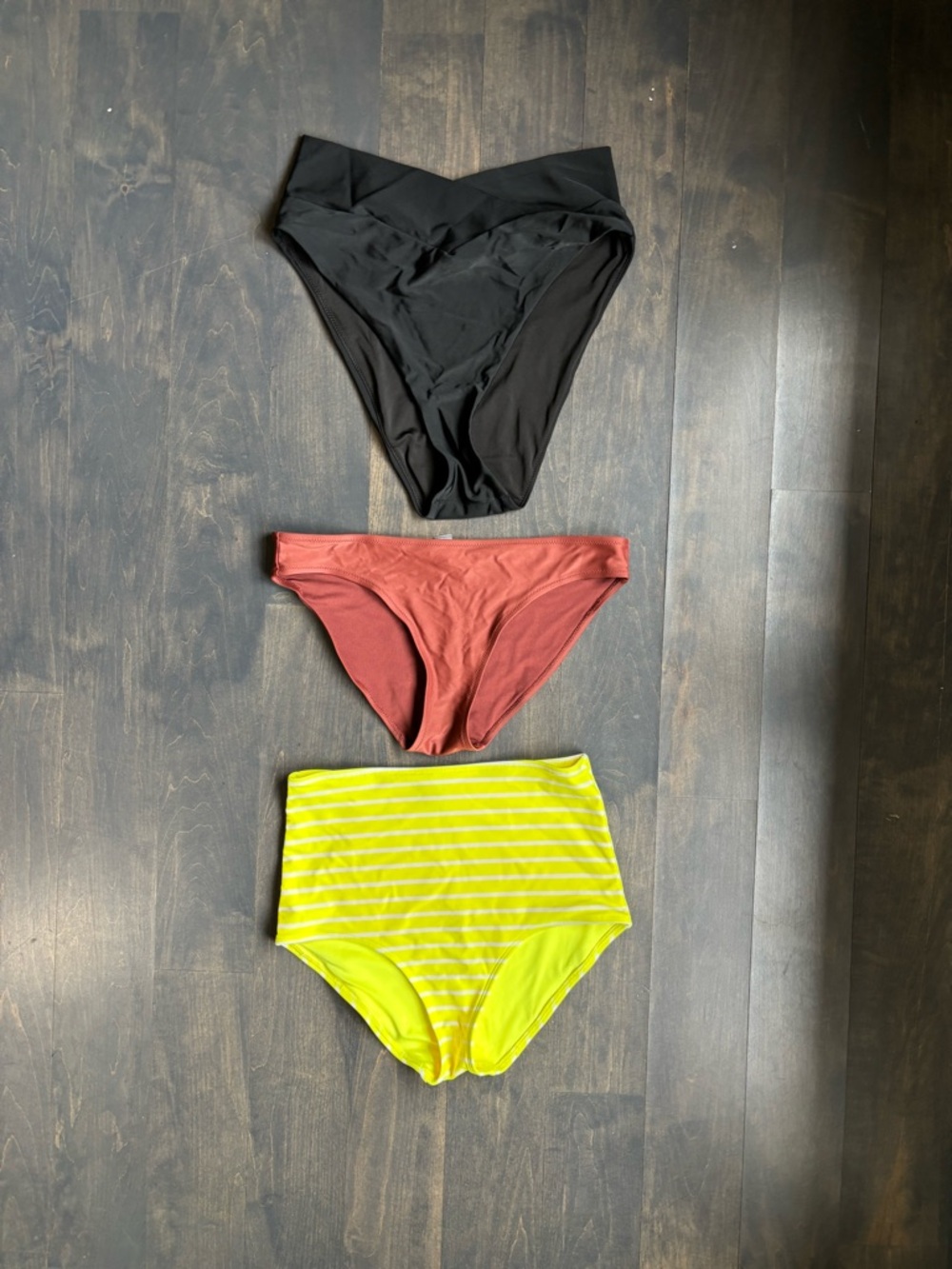 aerie Swim Bottoms Set of 3